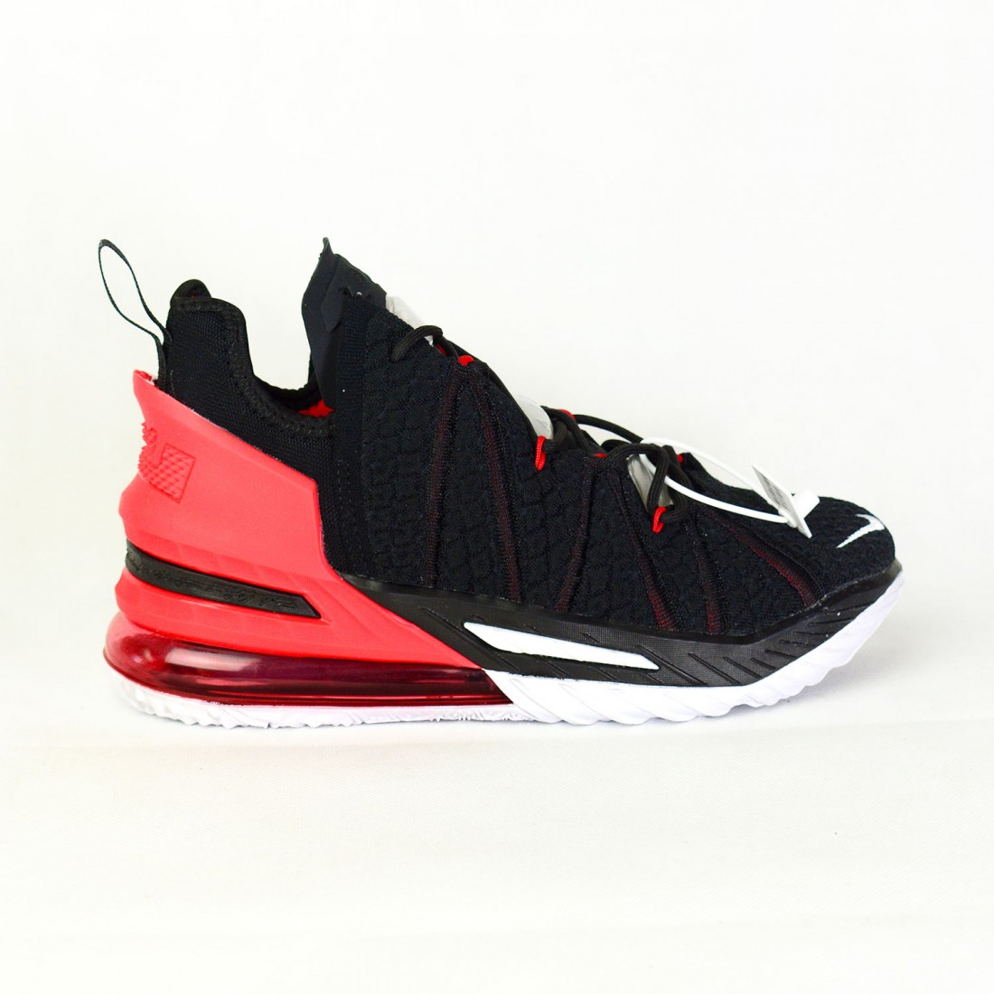 Lebron 18 hot sale red suede